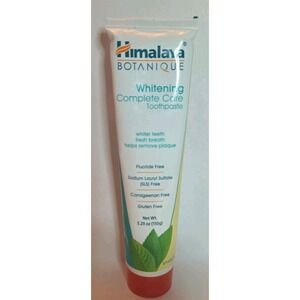 Himalaya Botanique Whitening Complete Care Toothpaste Simply Mint 5.29oz NEW